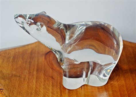 what are the glass bears kept in china cabinets